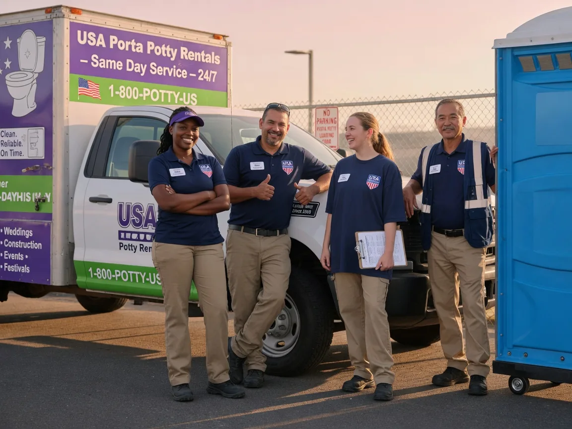 Porta Potty Rental company in Sun Prairie, WI